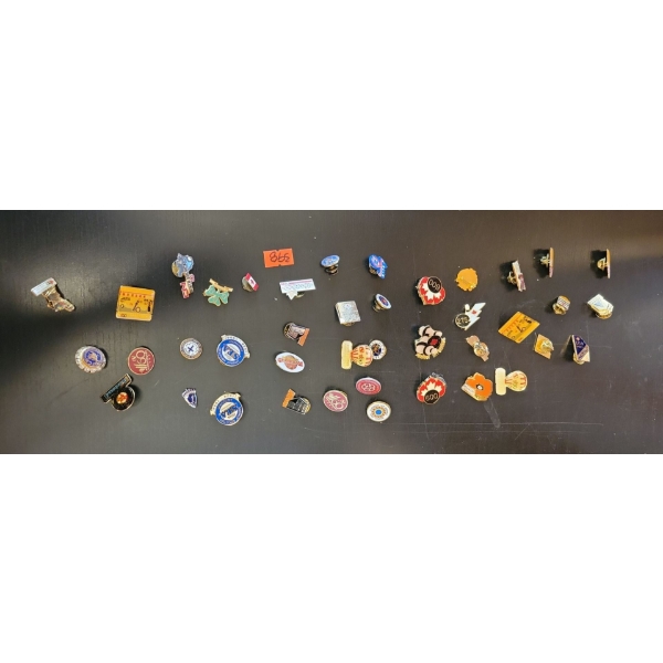 Assorted Lapel Pins 