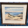 Image 1 : Robert Brooks "Cape Cod Dune" Original Watercolour 11Wx8.5H