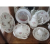 Image 13 : Royal Albert Bone China England  "Tranquility" 12 person Setting + matching serving platters