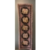 Image 2 : Ethnic Burmese Kalaga Tapestry Featuring Elephants 53L, w/ Lovely Winter Birch Print 