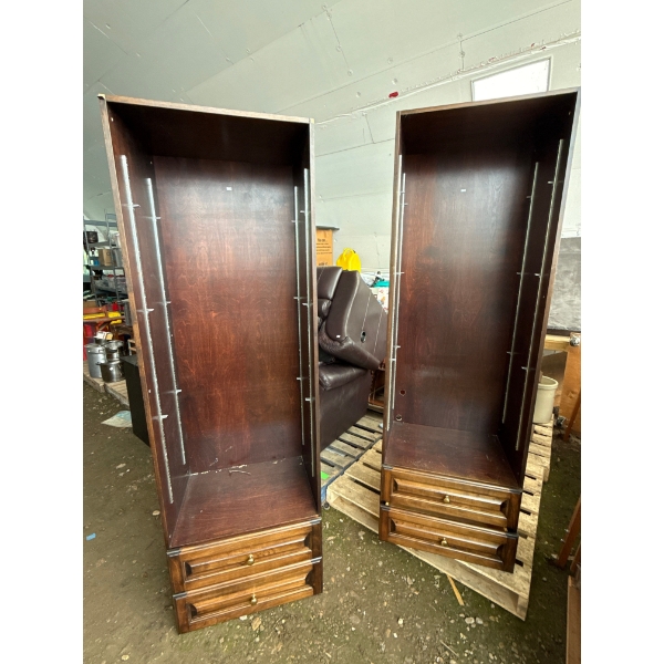 Wood Shelves 24W x 18D x 76H