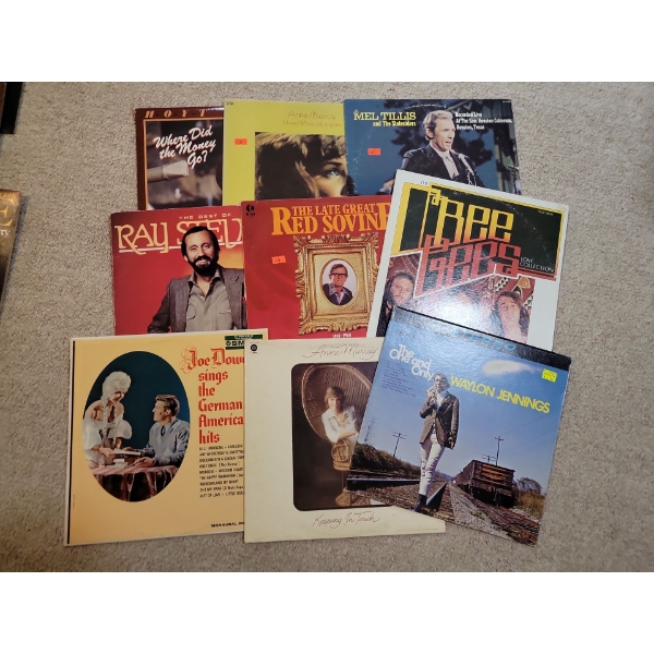 Record Collection Bee Gees Waylon Jennings