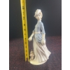 Image 3 : Nao by Lladro Porcelain Lady Figurine with Dog, 10.5"