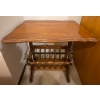 Image 1 : Vintage Mahogany End Table/Magazine Storage 24x15x24