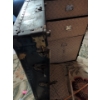 Image 9 : Antique Steamer Trunk Excelsior w/ Garment Locker Insert