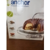 Image 5 : Glass Peanut Jar, Macaroni Jar and Anchor 4-in-1 Cake Stand Set