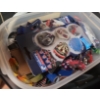 Image 2 : Dart Cabinet with Official Board and Box of Dart Accessories 23 L, 20 W