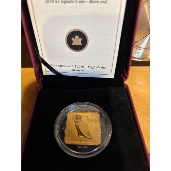 2010 $3 Wildlife Conservation Series: Barn Owl - Sterling Silver Coin
SKU: 109971