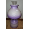 Image 1 : Vintage Oil Lamp w/ Mauve Finish 16 T