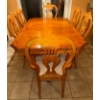 Image 1 : Luxurious 11 Piece Vintage Oak Dining Set 42x30x69