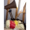 Image 4 : Crafter's Corner-- Large Wooden Easel, Desk Lamp, String, Ornaments, Wrapping Paper Cards & More!