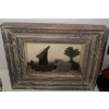 Image 5 : Decor Spread - Travel Souvenir's Shadow Box Art w/ Candelabra & More 