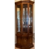 Image 2 : Cherry Oak Corner Curio Cabinet 28x10x71