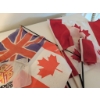 Image 5 : Canadian and UK Handheld Flags with Coca-Cola Olympics Memorabilia