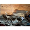 Image 6 : Heavy duty, wood shelf with all contents, including vintage tractor, parts, nuts, and bolts 
