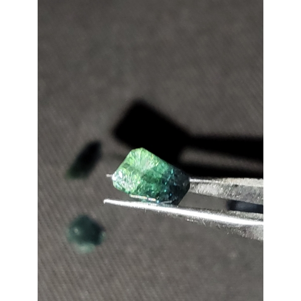 6.30ct Certified Mixed Colour Tourmaline ($5,985.00 Appraisal)