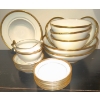 Image 1 : Vintage Limoges Porcelain Servingware Set - Bowls & Cream Dish & Saucers