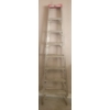 Image 1 : 8Ft Aluminum A Frame Ladder - LITE Weight 