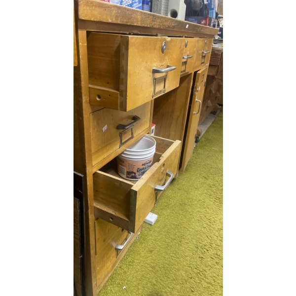 Apocathery Storage Cabinent / Desk (bring Help) 56x36x35