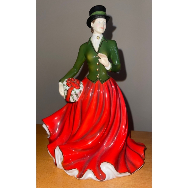 200 Years Royal Doulton "Christmas Morning 2015" Figurine  Hand Decorated  10"tall