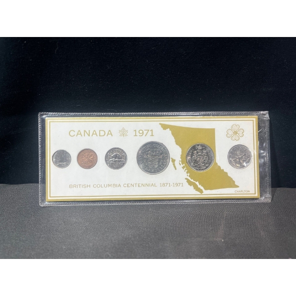 Canada 1971 Coin Set