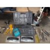 Image 1 : Hand Tool Collection - Multi Tool Vice Grip Trowels Allen Wrench Set Channel Locks & more