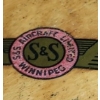 Image 3 : *Vintage Wooden Propeller 84" W- Sticker: S. & S. Aircraft Limited/ Winnipeg, Marked: SERG3258 