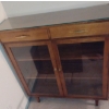 Image 1 : Beautiful Mid Century Walnut Hutch 39x12x44