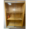 Image 3 : Wall Mounted Display Cabinet w/Sliding Glass Doors & Adjustable Shelves  57x31"tall