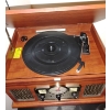 Image 2 : Classic Retro Modern Wooden Turntable & Record Player