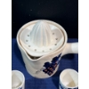 Image 2 : Hand Painted Porcelain Juicer and 5 Cups