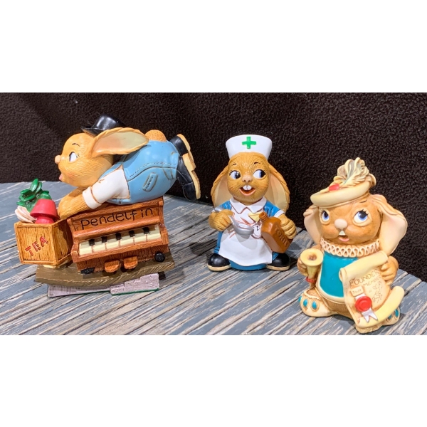 Pen Delfin Figures -  Pendelf In 'Sean' (5W, 5T), 'Florence' &  'Herald' 