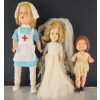 Image 1 : 3 Vintage Dolls Including Eaton's Beauty, Madame Alexander Bride Doll, and Roddy Walker