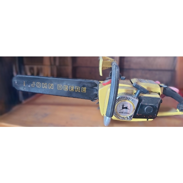 - John Deere Model TY9323 Gas Powered Chainsaw 