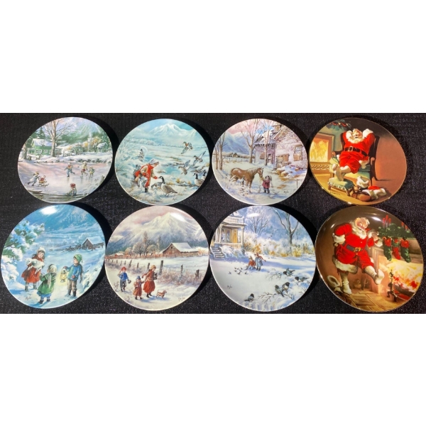 Edwin M. Knowles Fine China Decorative Plates