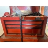 Image 8 : Red Metal Tool Chest with Assorted Tools and Accessories