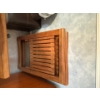 Image 3 : Folding TEAK? Wood Table 62L x 34W x 28T & 4 Chairs