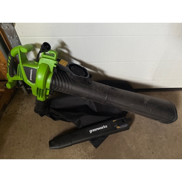 Greenworks Blower Vacuum Model No. 24072