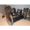 Image 2 : Kaleidoscope, Painted Coconut Monkey Faces 7 T and Other Decor