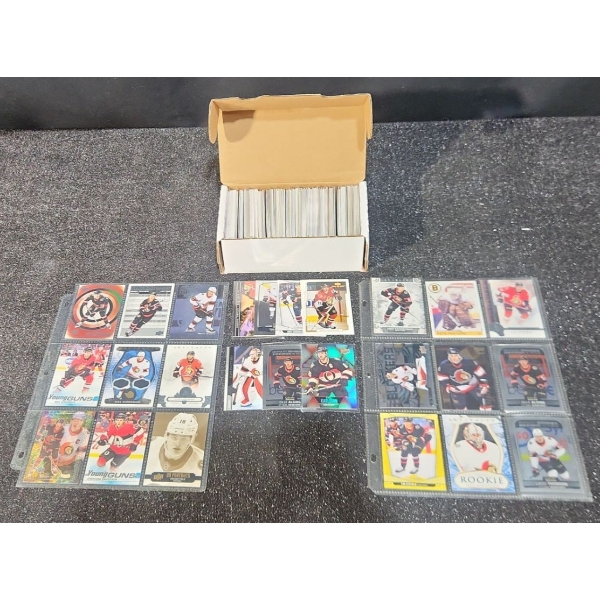 1 Box Of Ottawa Senators 1992-2026 Era Hockey Cards With 2 Sleeves		