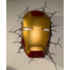 Image 2 : Marvel Iron Man 3D Deco Light- Cordless Battery Operated LED Night Light