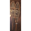 Image 1 : Vintage Wooden Snowshoes 12 w, 59 h