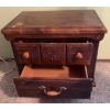 Image 2 : Vintage Wooden Bedside Table (Slight Water Damage on Top) - 26W, 19D, 23T