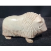 Image 3 : Pink Alabaster Muskox, Artist: Peter Mitchell, 8 W, 2.5 D, 5 T 