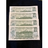 Image 2 : 1973 Canadian uncirculated consecutive order set of four AMW8171017-8171020

