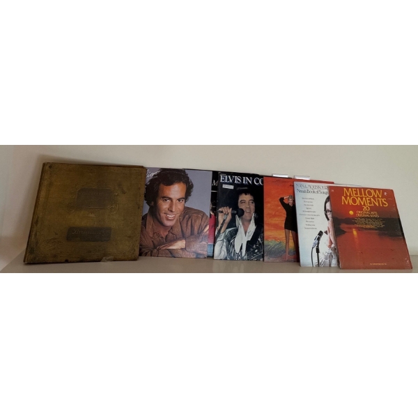 Records Collection Incl. Collectible Jupiter Symphony No. 41 Mozart Album V., Elvis, Nina and More