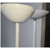 Image 2 : Two Torchiere Floor Lamps 71 h