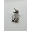 Image 3 : Vintage Sterling Silver Brooch is a Lillian Vernon Heart and Arrow Bud Posy, Used As A Tussie Mussie