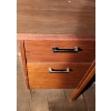 Image 4 : - Desk w/ Storage and Locked File Drawer (Key Included) 60 W, 30 D, 29 T 