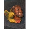 Image 3 : 3 Hand Painted Wall Plaques with Nature and Portrait Themes